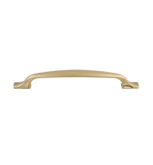 Top Knobs TK865HB Devon 6 3/8" Center to Center Torbay Handle Cabinet Pull in Honey Bronze