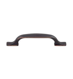 Top Knobs TK863UM Devon 3 3/4" Center to Center Torbay Handle Cabinet Pull in Umbrio