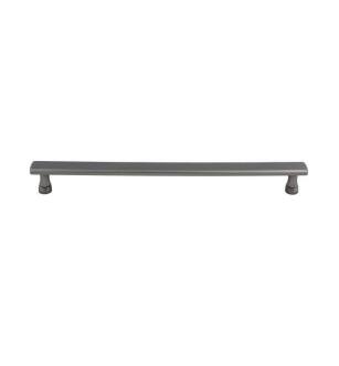 Top Knobs TK858AG Devon 12" Center to Center Kingsbridge Appliance Handle Cabinet Pull in Ash Gray
