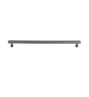 Top Knobs TK857AG Devon 12" Center to Center Kingsbridge Handle Cabinet Pull in Ash Gray