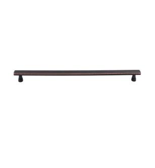 Top Knobs TK857UM Devon 12" Center to Center Kingsbridge Handle Cabinet Pull in Umbrio
