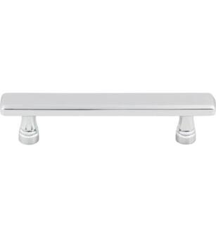 Top Knobs TK853PC Devon 3 3/4" Center to Center Kingsbridge Handle Cabinet Pull in Polished Chrome