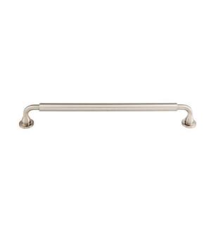 Top Knobs TK828BSN Serene 12" Center to Center Handle Appliance Cabinet Pull in Brushed Satin Nickel