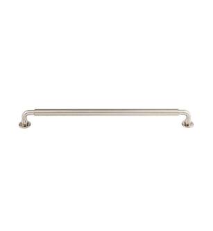 Top Knobs TK827BSN Serene 12" Center to Center Juliet Handle Cabinet Pull in Brushed Satin Nickel