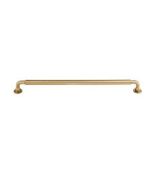Top Knobs TK827HB Serene 12" Center to Center Juliet Handle Cabinet Pull in Honey Bronze