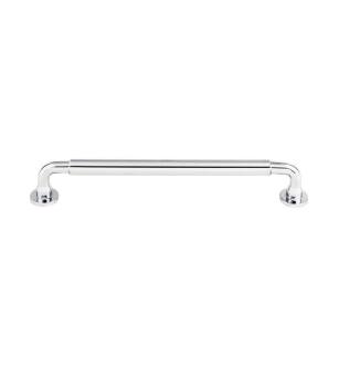Top Knobs TK825PC Serene 7 5/8" Center to Center Juliet Handle Cabinet Pull in Polished Chrome