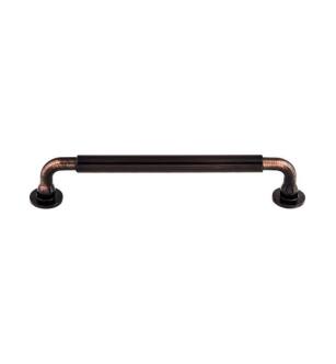 Top Knobs TK824TB Serene 6 3/8" Center to Center Juliet Handle Cabinet Pull in Tuscan Bronze
