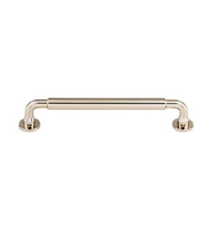 Top Knobs TK824PN Serene 6 3/8" Center to Center Juliet Handle Cabinet Pull in Polished Nickel