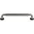 Top Knobs TK824AG Serene 6 3/8" Center to Center Juliet Handle Cabinet Pull in Ash Gray