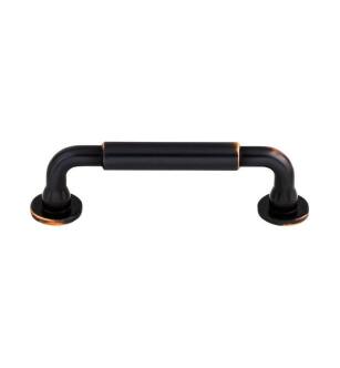 Top Knobs TK822TB Serene 3 3/4" Center to Center Lily Cabinet Pull in Tuscan Bronze