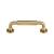 Top Knobs TK822HB Serene 3 3/4" Center to Center Lily Cabinet Pull in Honey Bronze