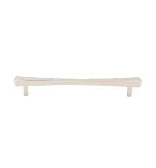 Top Knobs TK815PN Serene 7 5/8" Center to Center Juliet Cabinet pull in Polished Nickel
