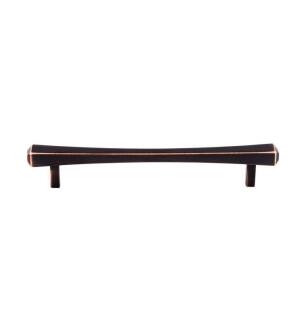 Top Knobs TK814TB Serene 8 1/8" Center to Center Juliet Cabinet pull in Tuscan Bronze