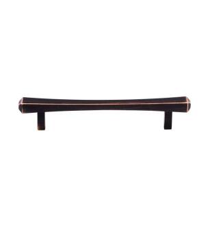 Top Knobs TK813TB Serene 5 1/8" Center to Center Juliet Cabinet pull in Tuscan Bronze