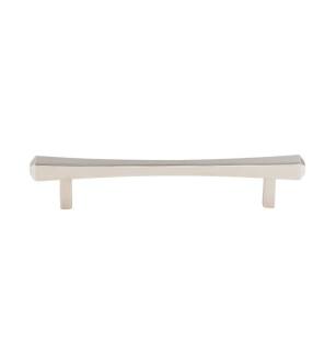 Top Knobs TK813PN Serene 5 1/8" Center to Center Juliet Cabinet pull in Polished Nickel