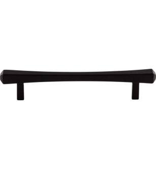 Top Knobs TK813BLK Serene 5 1/8" Center to Center Juliet Cabinet pull in Flat Black