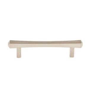Top Knobs TK812BSN Serene 3 3/4" Center to Center Juliet Bar Cabinet Pull in Brushed Satin Nickel