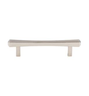 Top Knobs TK812PN Serene 3 3/4" Center to Center Juliet Bar Cabinet Pull in Polished Nickel