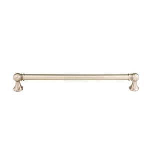 Top Knobs TK808BSN Serene 12" Center to Center Lydia Handle Appliance Cabinet Pull in Brushed Satin Nickel