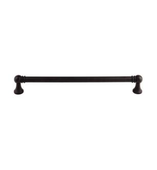 Top Knobs TK808BLK Serene 12" Center to Center Lydia Handle Appliance Cabinet Pull in Flat Black