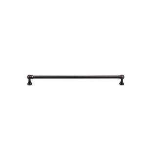 Top Knobs TK807TB Serene 12" Center to Center Lydia Handle Cabinet Pull in Tuscan Bronze