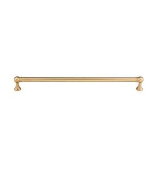 Top Knobs TK807HB Serene 12" Center to Center Lydia Handle Cabinet Pull in Honey Bronze
