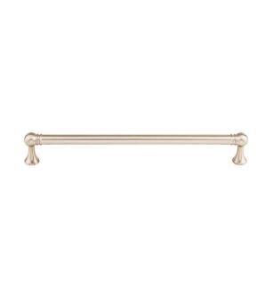 Top Knobs TK806BSN Serene 8 7/8" Center to Center Lydia Handle Cabinet Pull in Brushed Satin Nickel