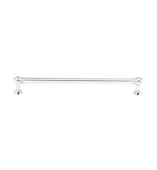 Top Knobs TK806PC Serene 8 7/8" Center to Center Lydia Handle Cabinet Pull in Polished Chrome