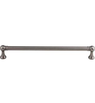 Top Knobs TK806AG Serene 8 7/8" Center to Center Lydia Handle Cabinet Pull in Ash Gray