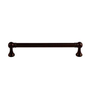 Top Knobs TK804ORB Serene 6 3/8" Center to Center Lydia Handle Cabinet Pull in Oil Rubbed Bronze
