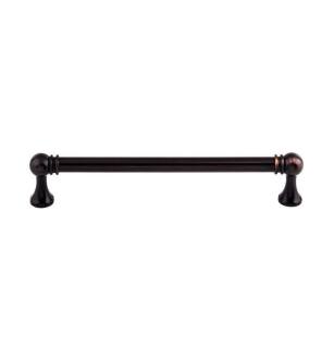 Top Knobs TK804TB Serene 6 3/8" Center to Center Lydia Handle Cabinet Pull in Tuscan Bronze