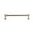 Top Knobs TK804PN Serene 6 3/8" Center to Center Lydia Handle Cabinet Pull in Polished Nickel