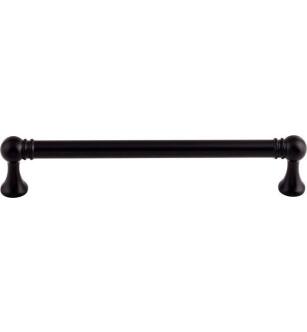 Top Knobs TK804AG Serene 6 3/8" Center to Center Lydia Handle Cabinet Pull in Ash Gray
