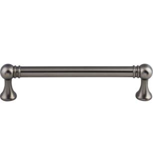 Top Knobs TK803AG Serene 5" Center to Center Lydia Handle Cabinet Pull in Ash Gray
