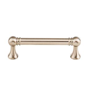Top Knobs TK802BSN Serene 3 3/4" Center to Center Lydia Handle Cabinet Pull in Brushed Satin Nickel