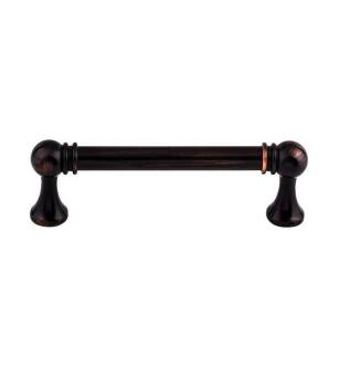 Top Knobs TK802TB Serene 3 3/4" Center to Center Lydia Handle Cabinet Pull in Tuscan Bronze