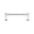 Top Knobs TK802PC Serene 3 3/4" Center to Center Lydia Handle Cabinet Pull in Polished Chrome