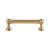 Top Knobs TK802HB Serene 3 3/4" Center to Center Lydia Handle Cabinet Pull in Honey Bronze
