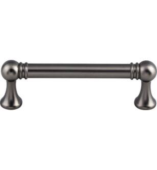 Top Knobs TK802AG Serene 3 3/4" Center to Center Lydia Handle Cabinet Pull in Ash Gray