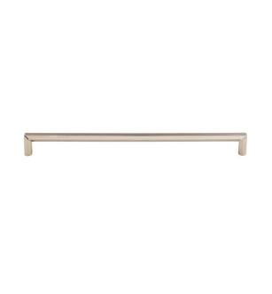 Top Knobs TK797PN Serene 12" Center to Center Lydia Handle Cabinet Pull in Polished Nickel
