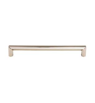 Top Knobs TK798PN Serene 12" Center to Center Lydia Handle Appliance Cabinet Pull in Polished Nickel