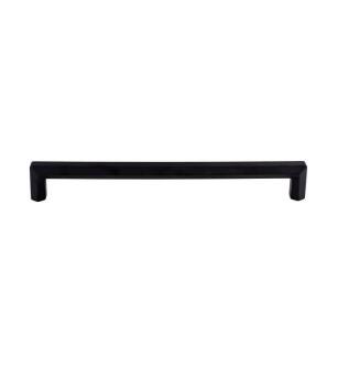 Top Knobs TK798BLK Serene 12" Center to Center Lydia Handle Appliance Cabinet Pull in Flat Black
