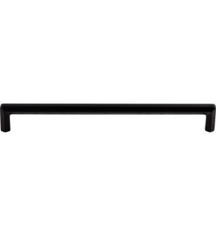 Top Knobs TK796BLK Serene 9" Center to Center Lydia Handle Cabinet Pull in Flat Black