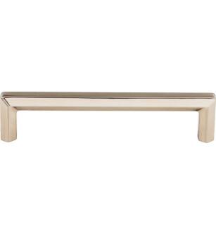 Top Knobs TK794PN Serene 5" Center to Center Lydia Handle Cabinet Pull in Polished Nickel