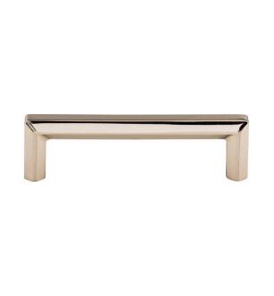 Top Knobs TK793PN Serene 3 3/4" Center to Center Lydia Handle Cabinet Pull in Polished Nickel
