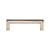 Top Knobs TK793PN Serene 3 3/4" Center to Center Lydia Handle Cabinet Pull in Polished Nickel