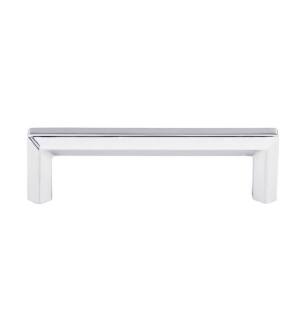 Top Knobs TK793PC Serene 3 3/4" Center to Center Lydia Handle Cabinet Pull in Polished Chrome