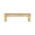 Top Knobs TK793HB Serene 3 3/4" Center to Center Lydia Handle Cabinet Pull in Honey Bronze