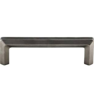 Top Knobs TK793AG Serene 3 3/4" Center to Center Lydia Handle Cabinet Pull in Ash Gray