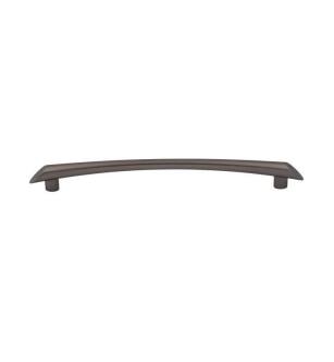 Top Knobs TK786AG Barrington 9" Center to Center Edgewater Bar Cabinet Pull in Ash Gray